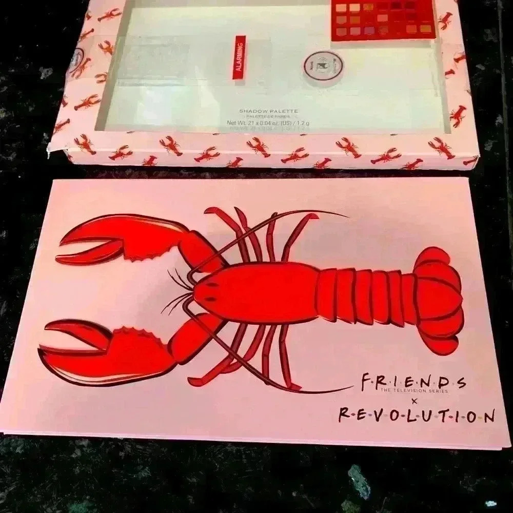 Makeup Revolution X Friends He's Her Lobster Eyeshadow Palette NEW